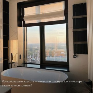 O baie cu o fereastră este un vis care necesită o soluție practică!#3